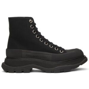 Alexander McQueen Women’s black Tread Slick high top sneakers Size 8
